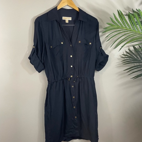 Michael Kors Navy Dress - Picture 1 of 4